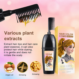HerbaComb – 3-in-1 Herbal Hair Coloring Comb