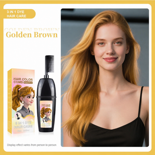 HerbaComb – 3-in-1 Herbal Hair Coloring Comb