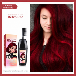 HerbaComb – 3-in-1 Herbal Hair Coloring Comb