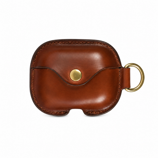 LuxeShield – Premium Genuine Leather AirPods Protective Case