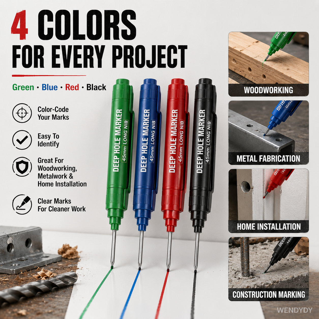 CraftMaster – Industrial Long Nib Layout Marker