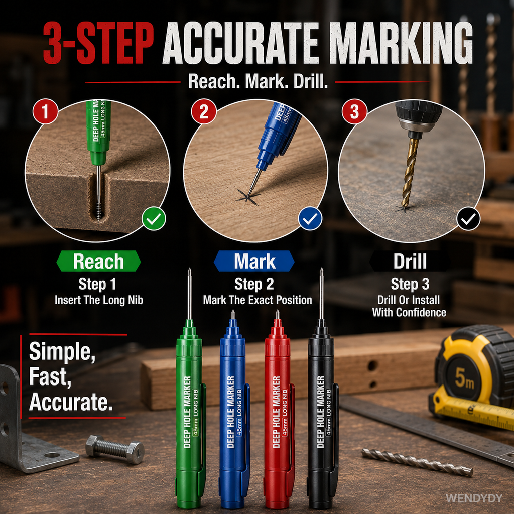 CraftMaster – Industrial Long Nib Layout Marker