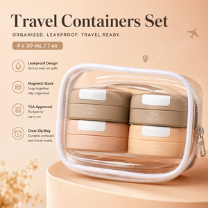 SnapVault – Magnetic Cosmetic Travel Container Set