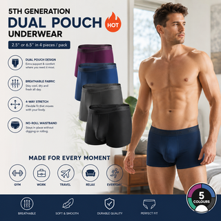 FreshCore – Breathable Ice Silk Support Trunks