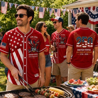 LibertyLegacy – 250th Anniversary Freedom Baseball Jersey