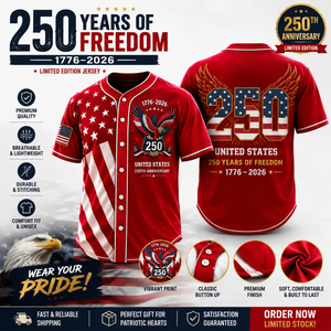 LibertyLegacy – 250th Anniversary Freedom Baseball Jersey