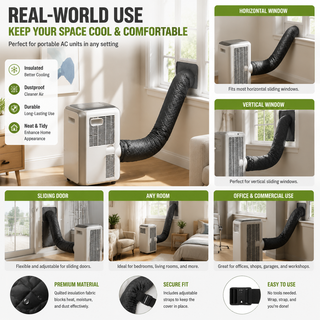 PipeShield – Insulated AC Hose Cover