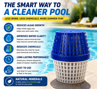 PureFlow – Crystal Clear Pool Water Mineral Cleaner