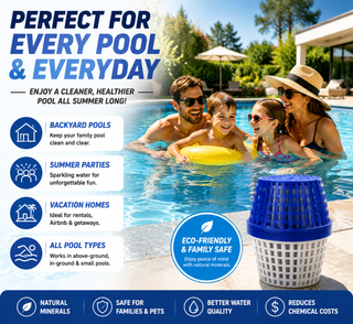 PureFlow – Crystal Clear Pool Water Mineral Cleaner