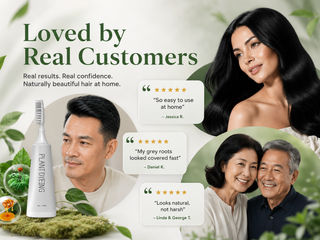 HerbalShade – Natural Hair Color Comb