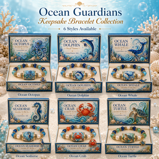 OceanAura – Guardian Charm Bracelet
