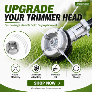 TrimForce – Aluminum 4-Line Trimmer Head