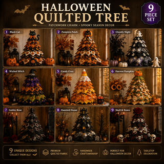 QuiltCharm – Handmade Halloween Tree Craft Kit