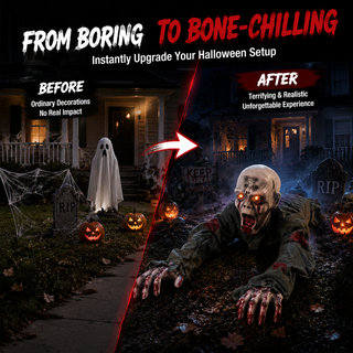 HauntGlow – Realistic Crawling Ghost Outdoor Decoration