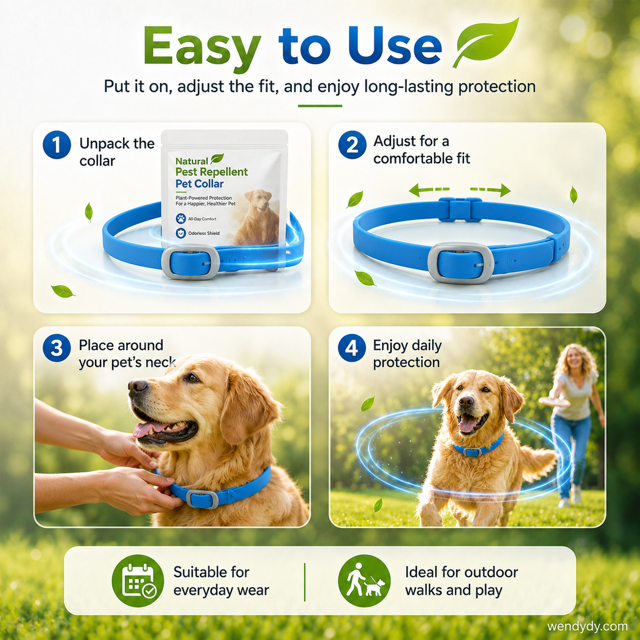 PetGuard – Natural Pest Protection Collar