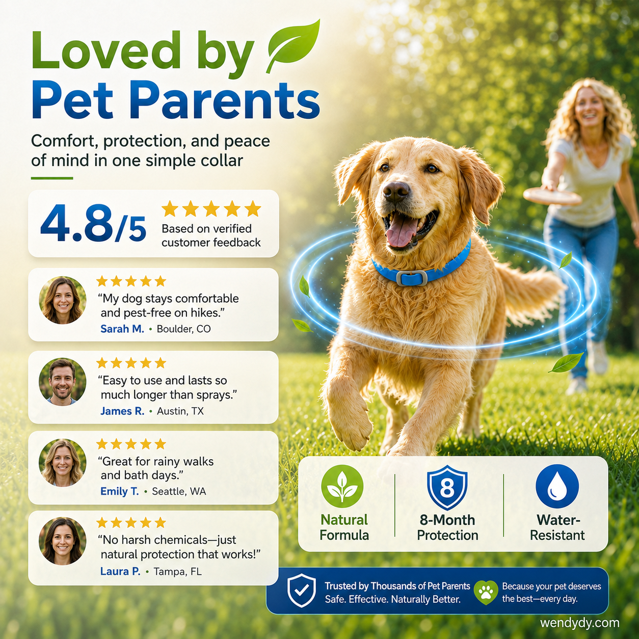 PetGuard – Natural Pest Protection Collar