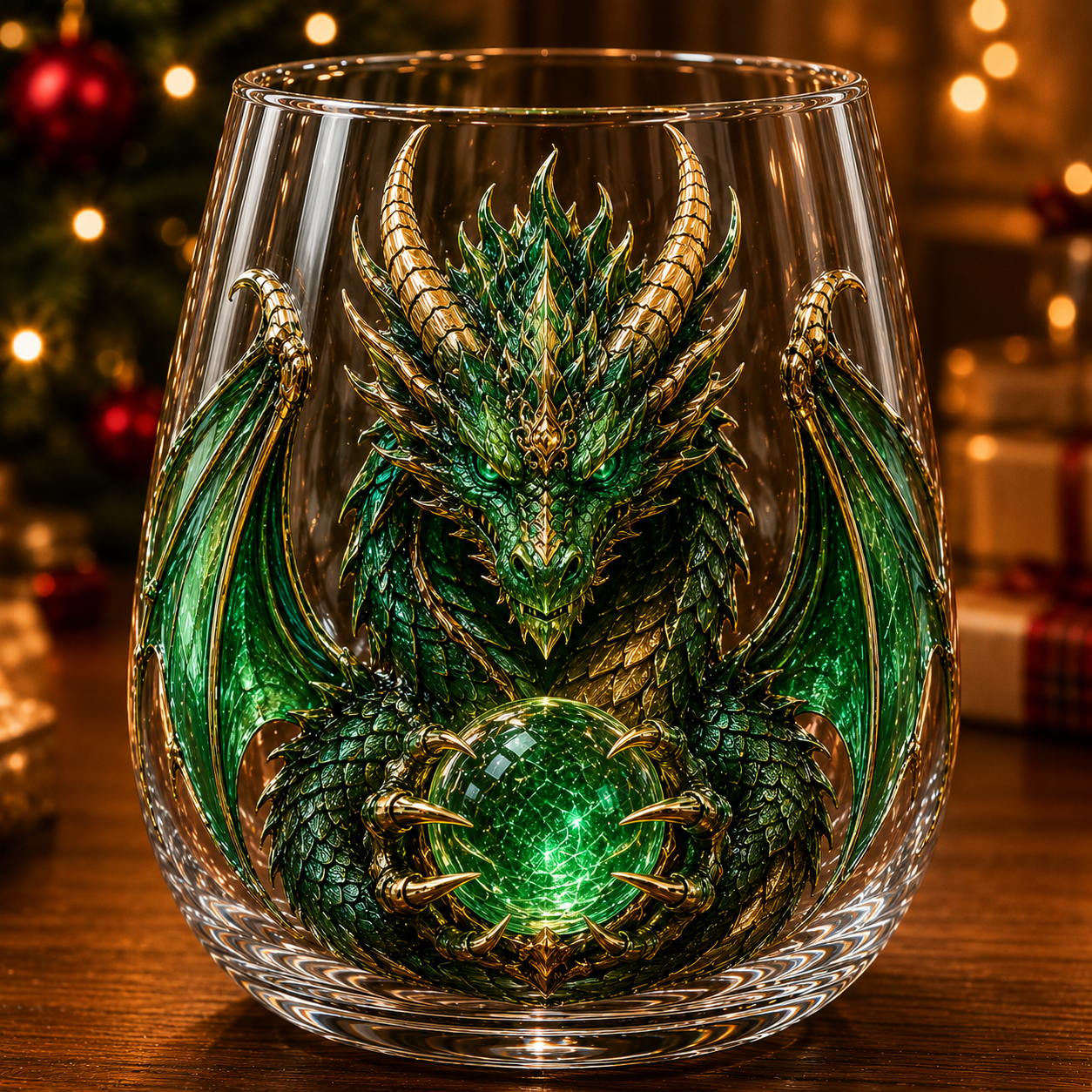 DragonForge – Mythic Embossed Whiskey Glass