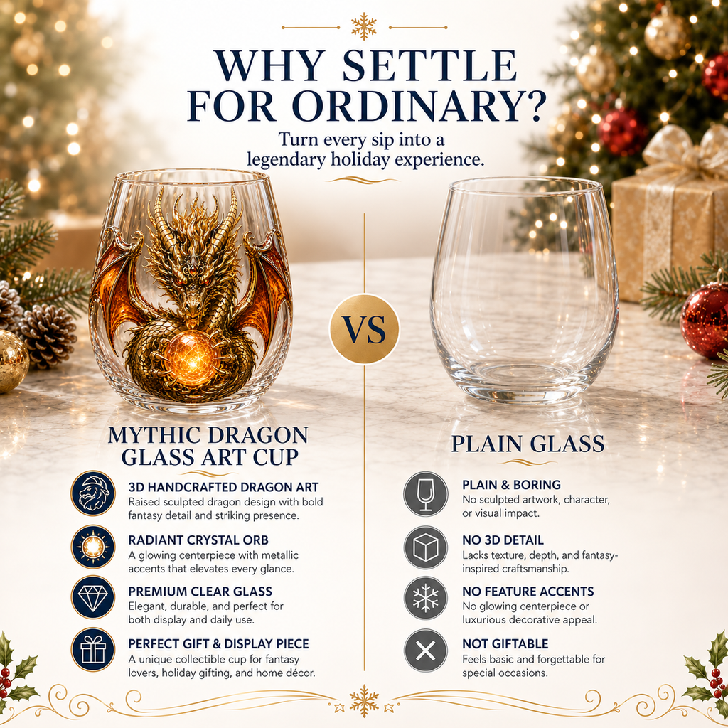 DragonForge – Mythic Embossed Whiskey Glass