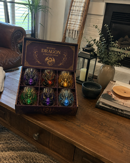 DragonForge – Mythic Embossed Whiskey Glass