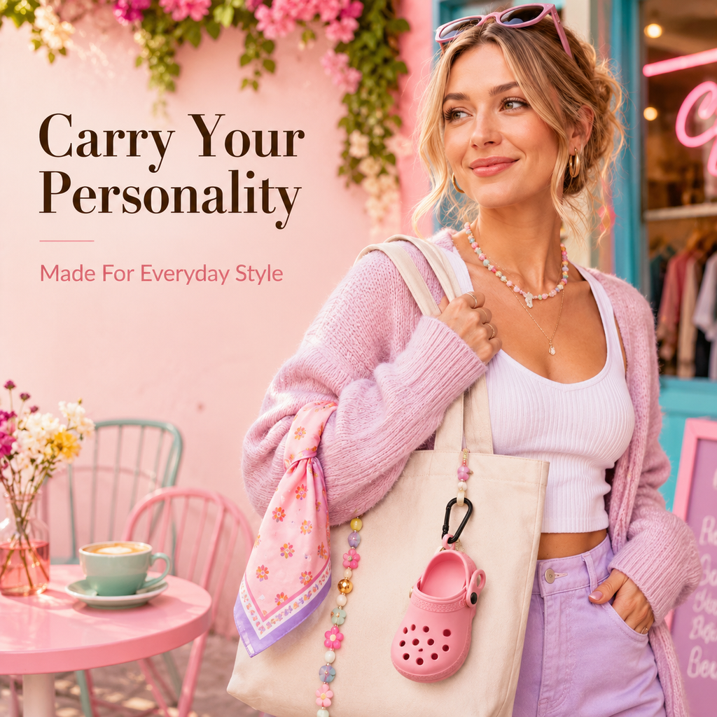 ClogCharm – Portable Bag Pendant & Mini Pouch