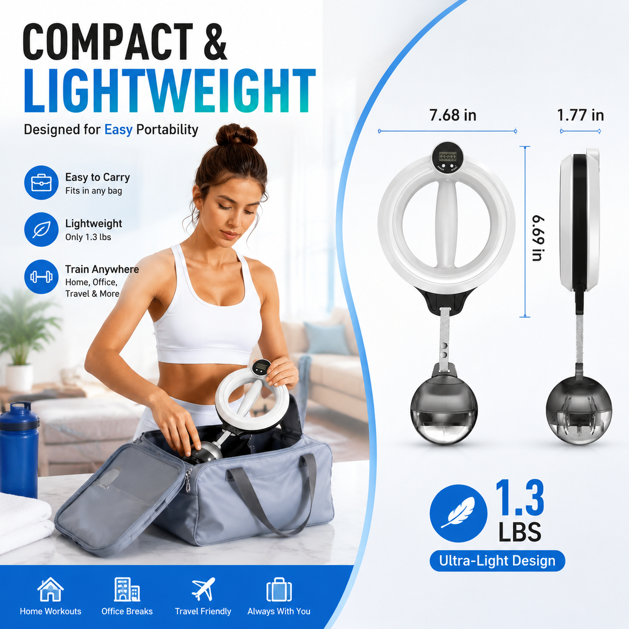 PowerGrip – 360° Wrist & Forearm Trainer