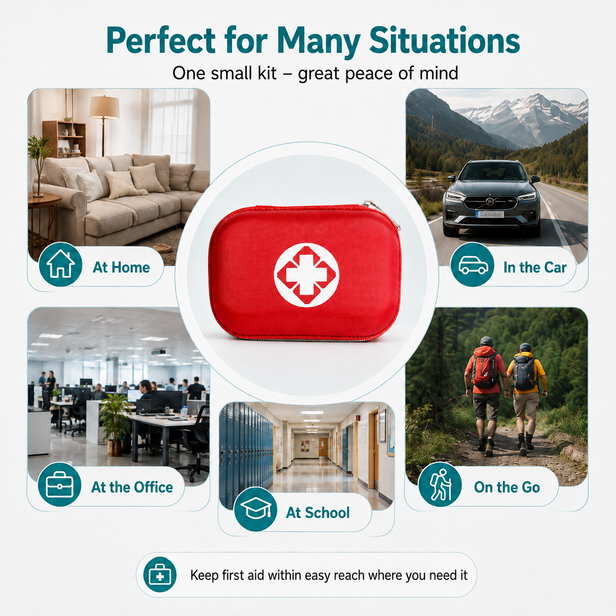RescueCore – 26-Piece Emergency First Aid Kit