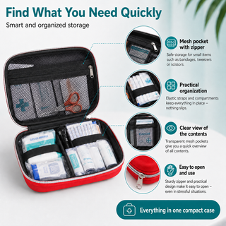 RescueCore – 26-Piece Emergency First Aid Kit