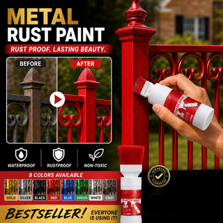 MetalRevive – Water-Based Metallic Restoration Paint