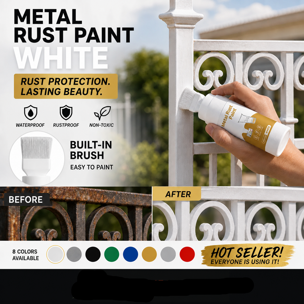 MetalRevive – Water-Based Metallic Restoration Paint