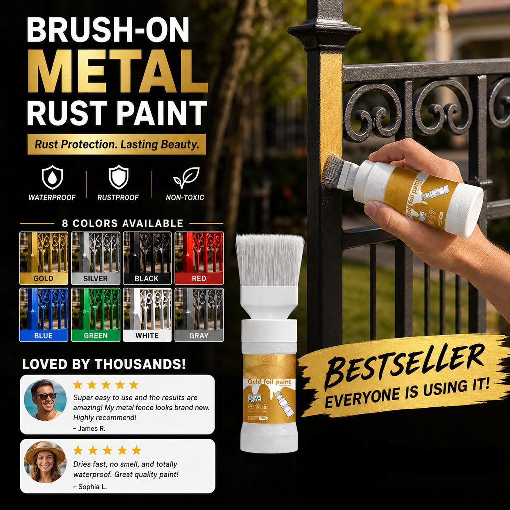 MetalRevive – Water-Based Metallic Restoration Paint