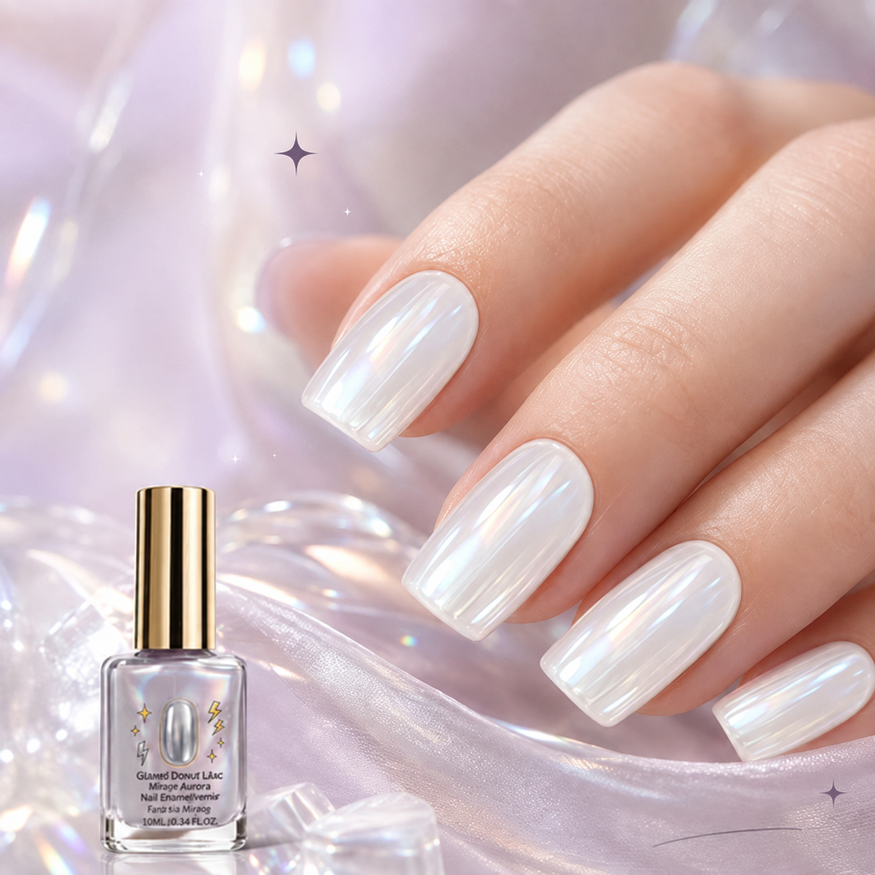 LilacLustre – Glossy Nail Strengthening & Protection Treatment
