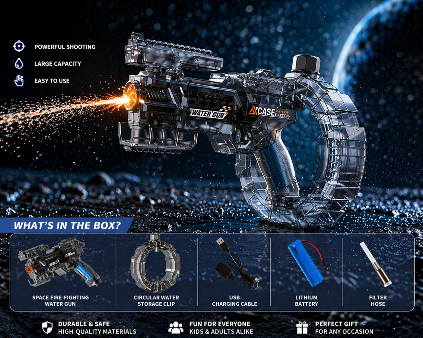 AquaForce – Transforming LED Water Blaster