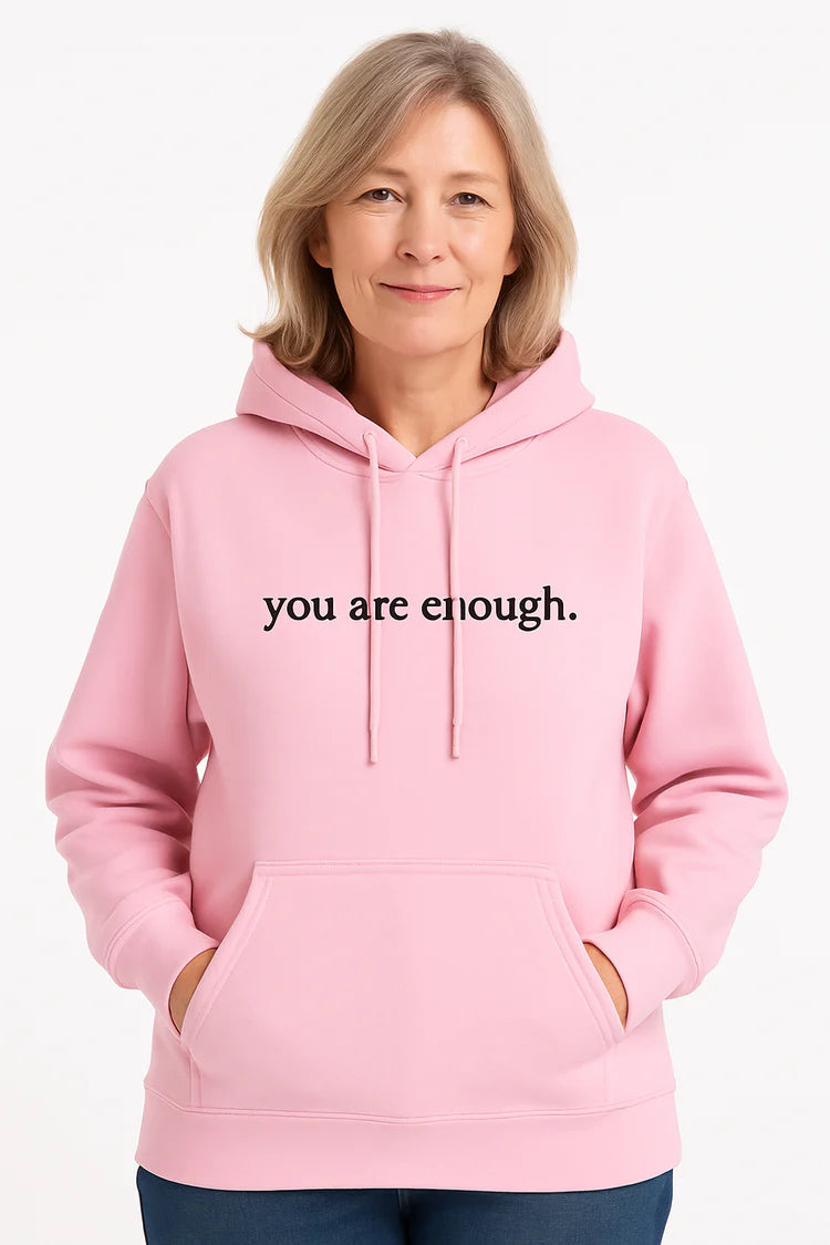 KindSoul – “You Are Enough” Affirmation Hoodie