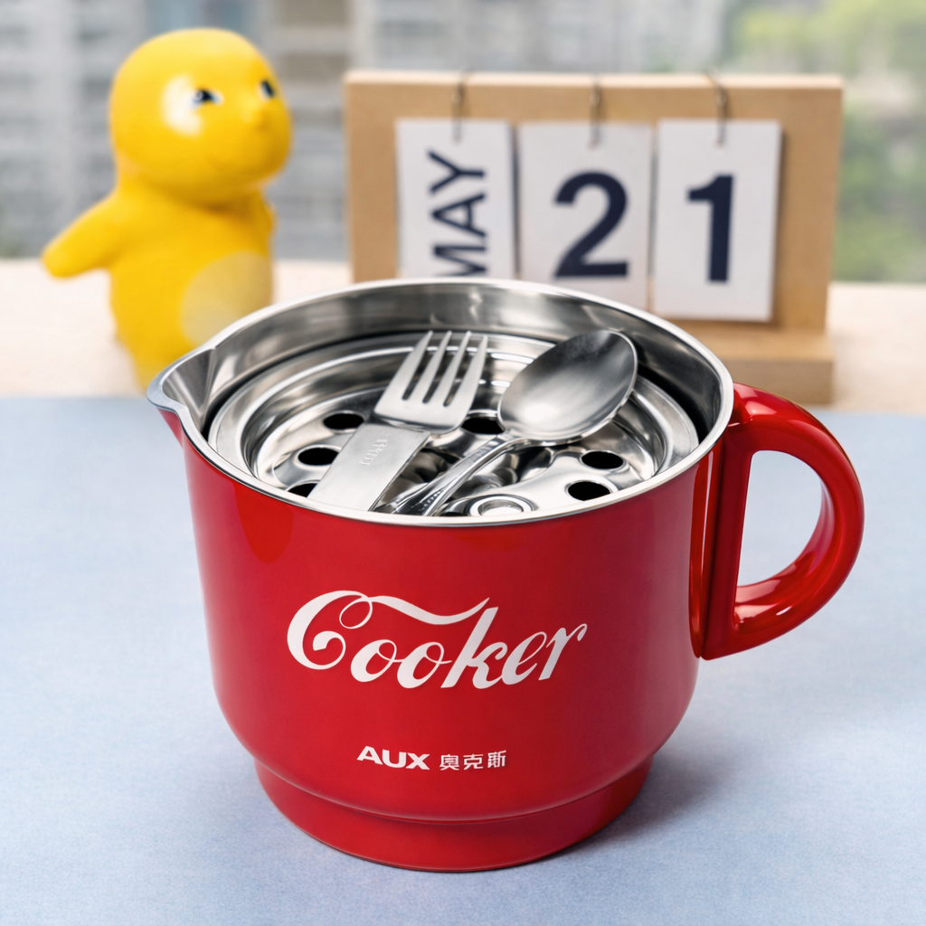 CookMate – Portable Electric Kettle & Mini Cooker