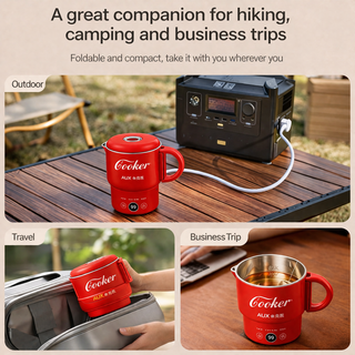 CookMate – Portable Electric Kettle & Mini Cooker