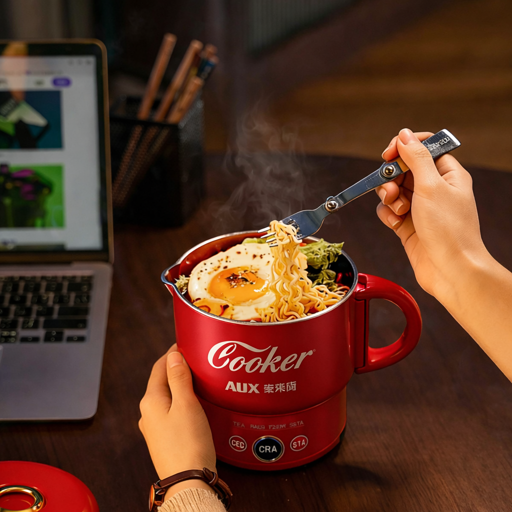 CookMate – Portable Electric Kettle & Mini Cooker