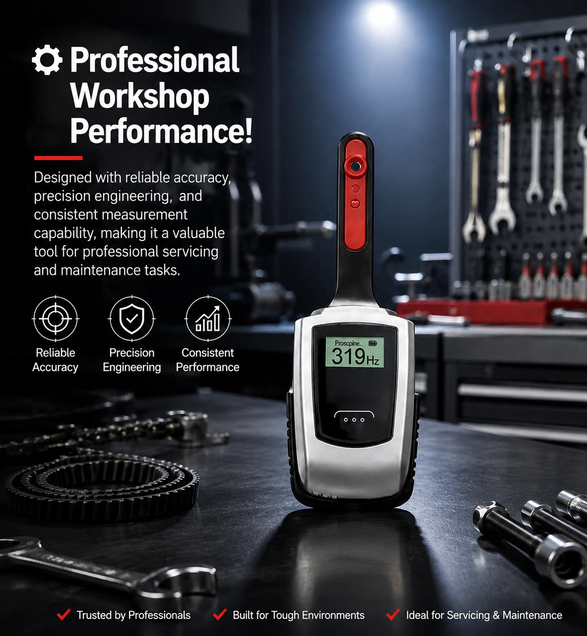 TorqueTune – Professional Timing Belt Tension Tester