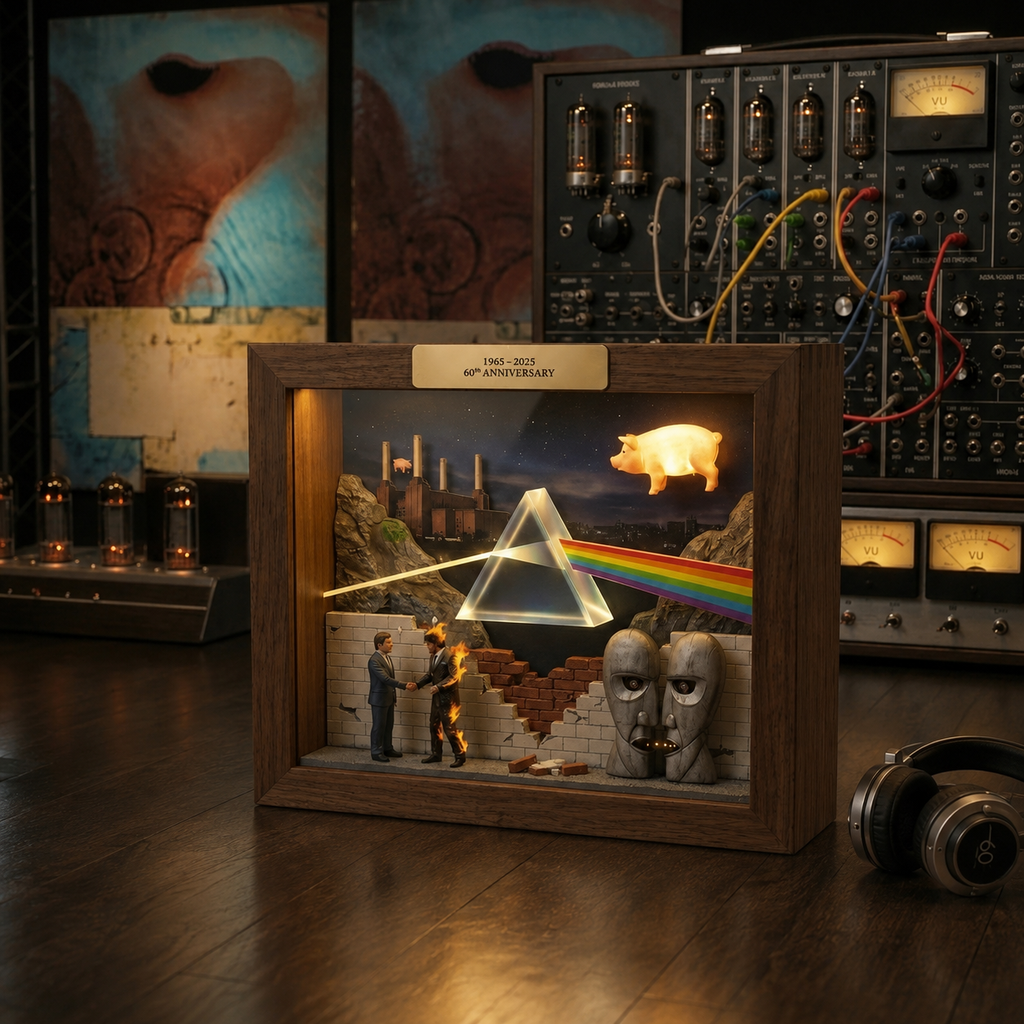 MemoraGlow – 60th Anniversary Diorama Lightbox Frame