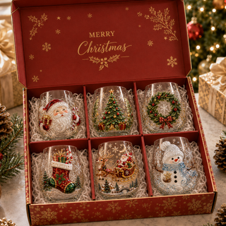 CrystalFest – Luxury 3D Christmas Glass Art Cup