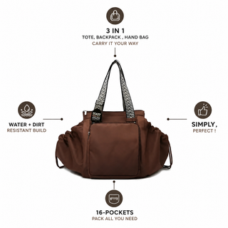 OmniFlex – Convertible Work & Travel Tote Bag