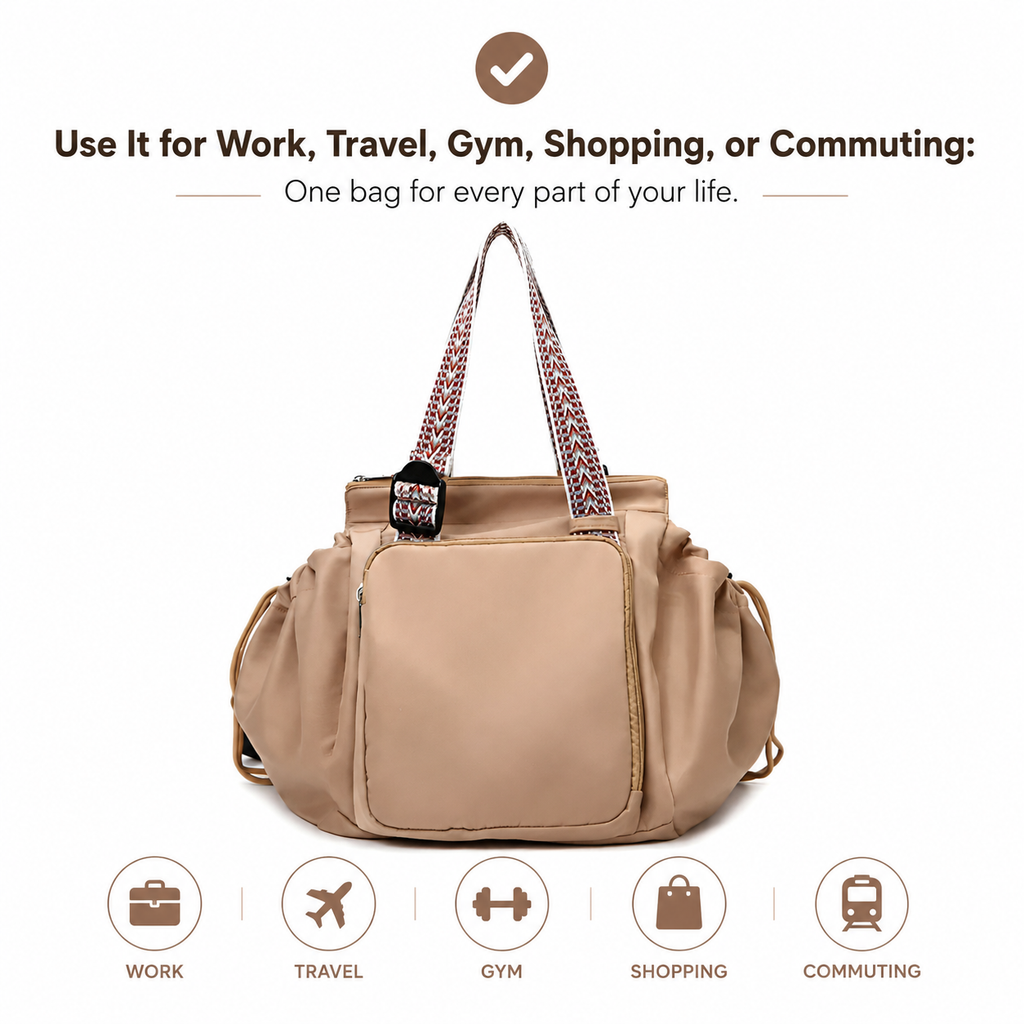 OmniFlex – Convertible Work & Travel Tote Bag