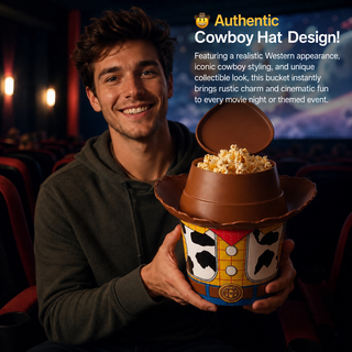 RodeoSnack – Cowboy Hat Popcorn Bucket