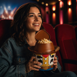 RodeoSnack – Cowboy Hat Popcorn Bucket