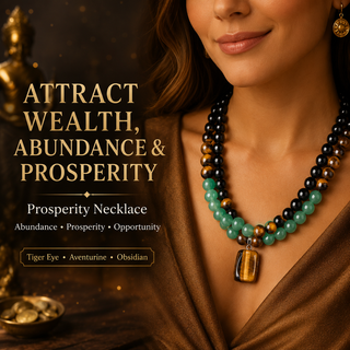FortuneAura – Prosperity Crystal Pendant Necklace