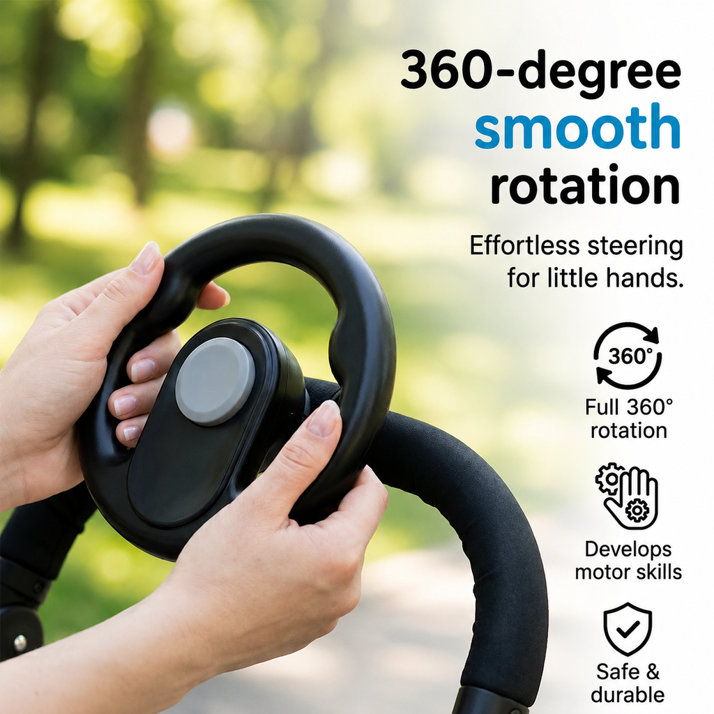 TinyDriver – Stroller Steering Wheel Toy