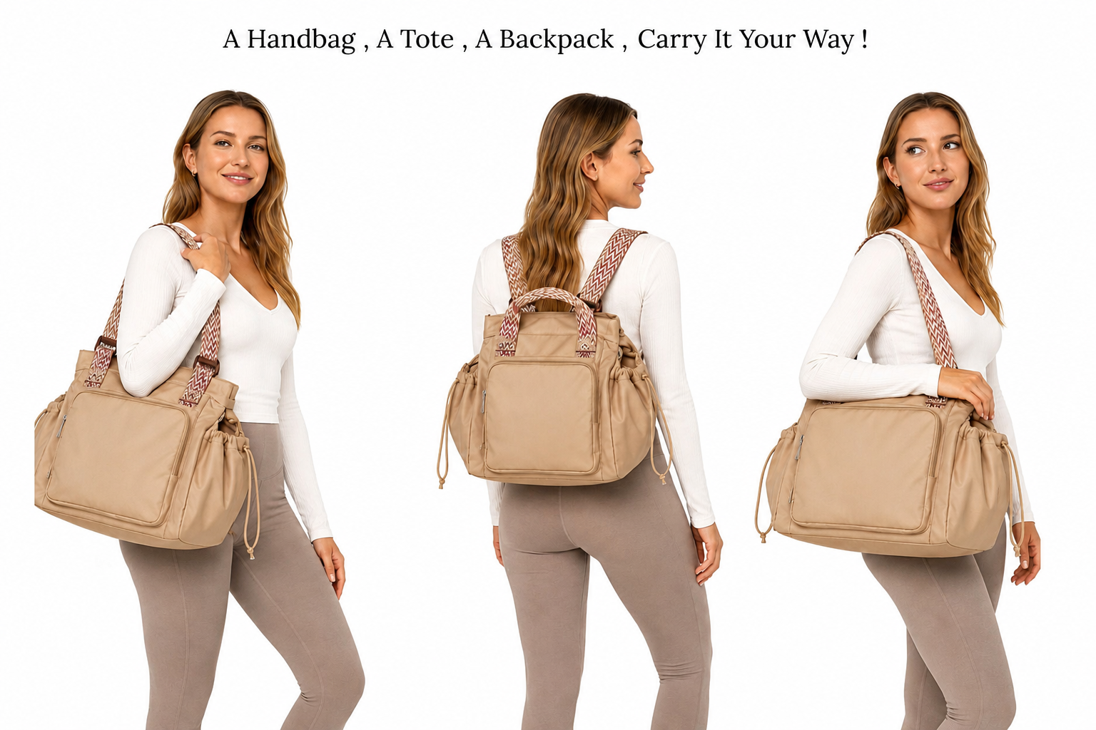 OmniFlex – Convertible Work & Travel Tote Bag