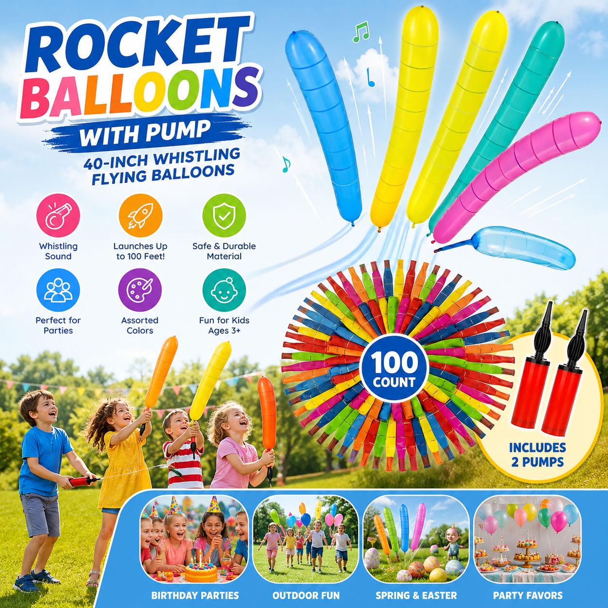FunBurst – Backyard Party Game Kit