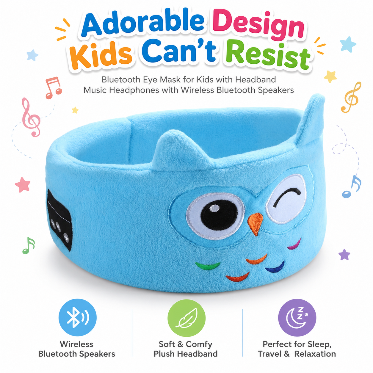DreamTunes – Kids Bluetooth Music Sleep Headband