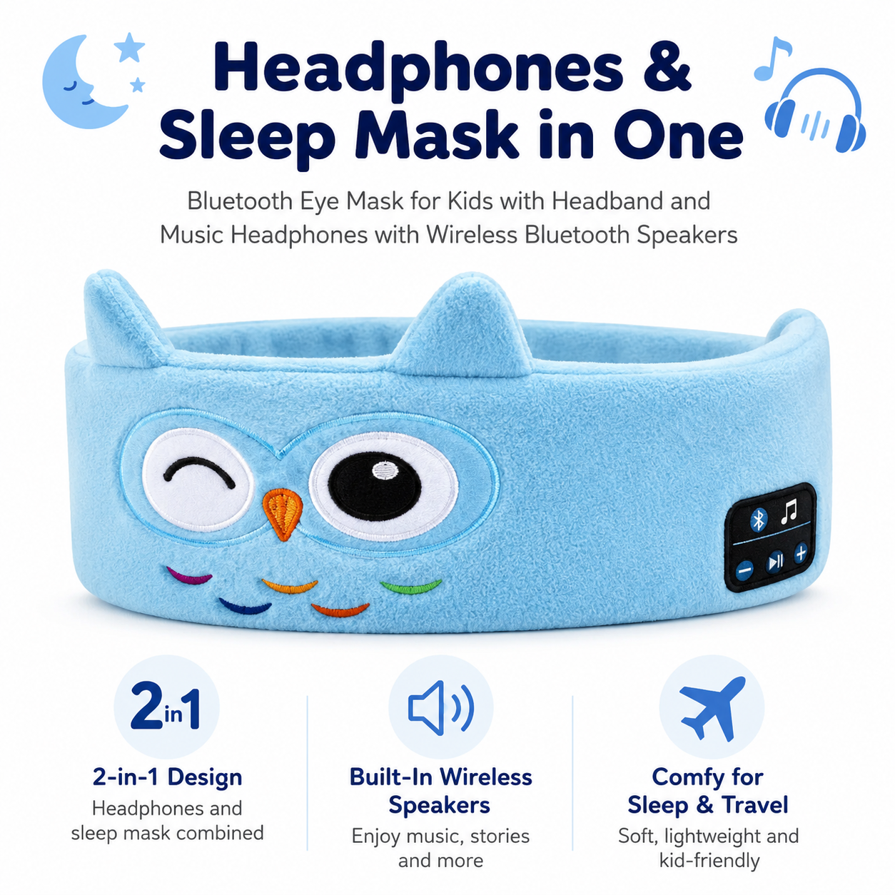 DreamTunes – Kids Bluetooth Music Sleep Headband