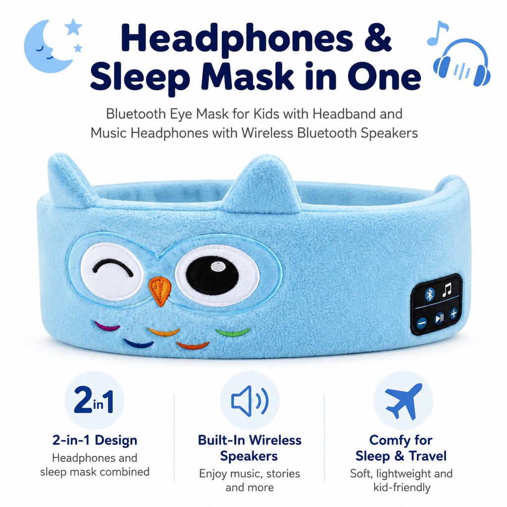 DreamTunes – Kids Bluetooth Music Sleep Headband